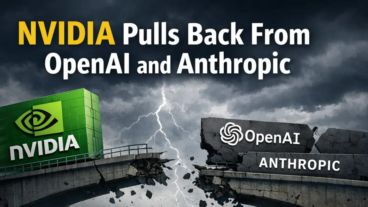 Nvidia Pulls Back From OpenAI and Anthropic