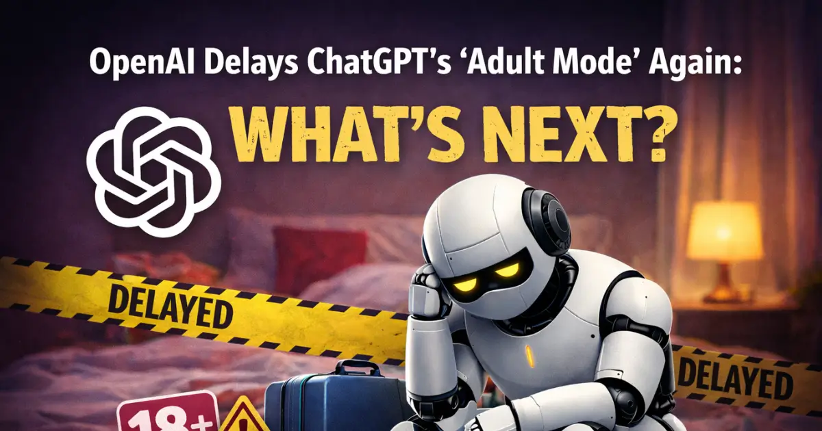 OpenAI Delays ChatGPT's 'Adult Mode' Again: What's Next?