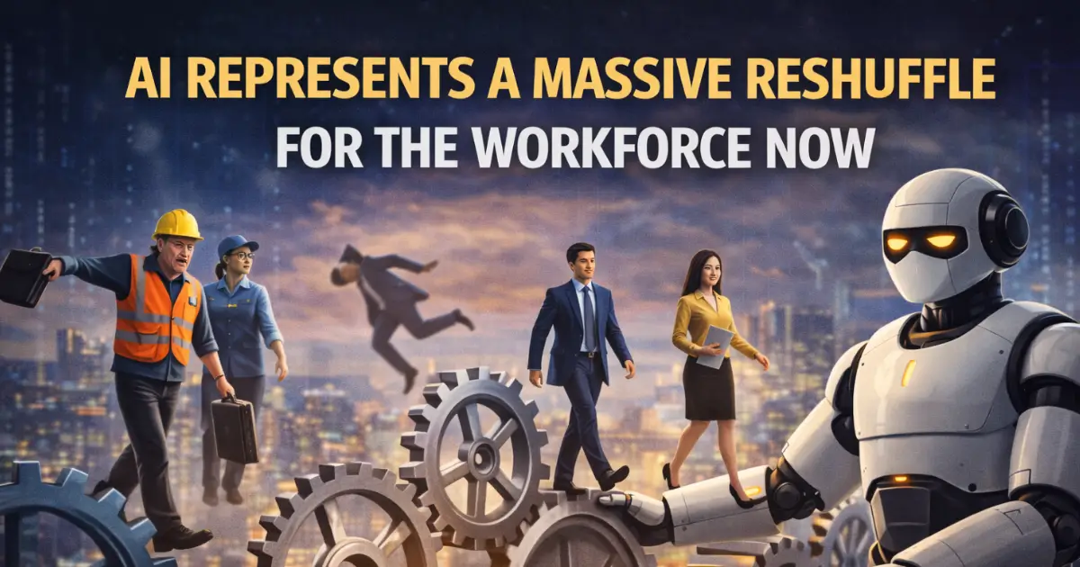 Ai Represents A Massive Reshuffle For The Workforce Now