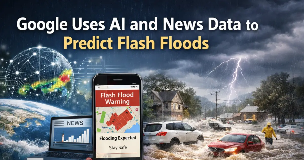 Google Uses AI and News Data to Predict Flash Floods