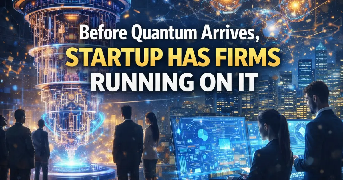 Before Quantum Arrives, Startup Has Firms Running on It