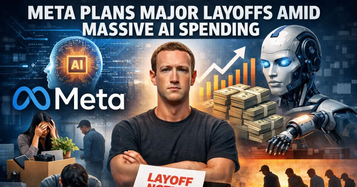 Meta Plans Major Layoffs Amid Massive AI Spending