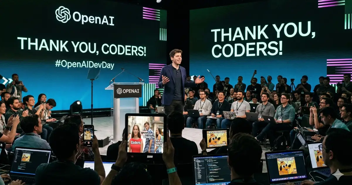 Altman Thanks Coders, Internet Responds With Memes