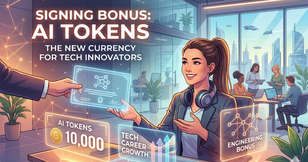 AI Tokens: The New Signing Bonus for Tech Engineers?