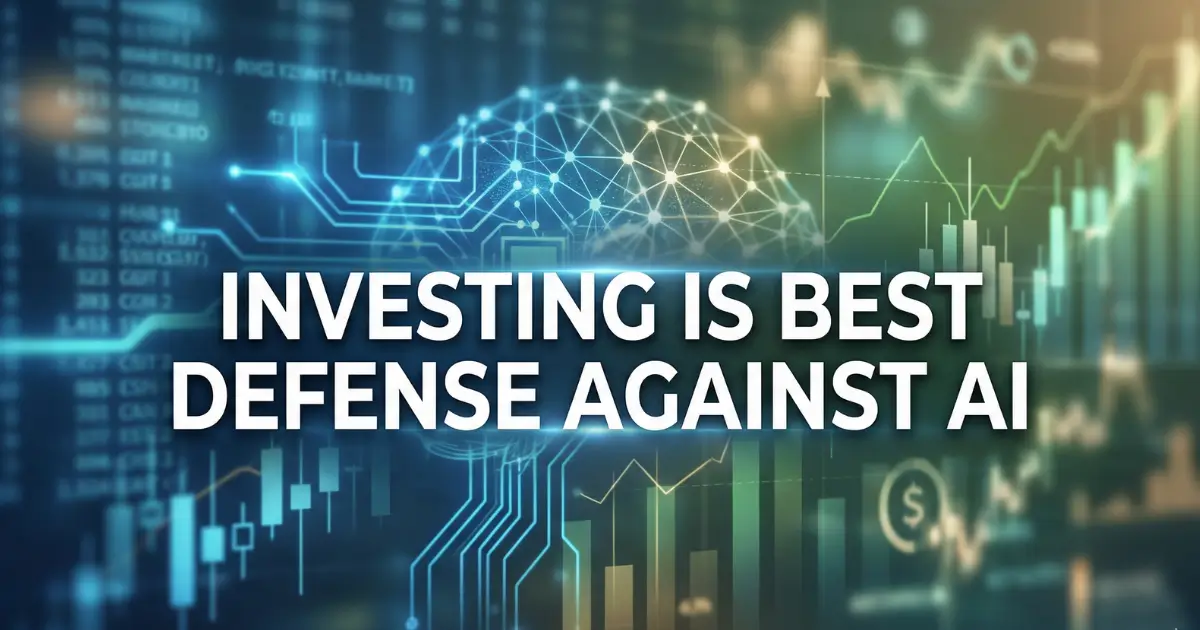 Larry Fink Says Investing Is Best Defense Against AI