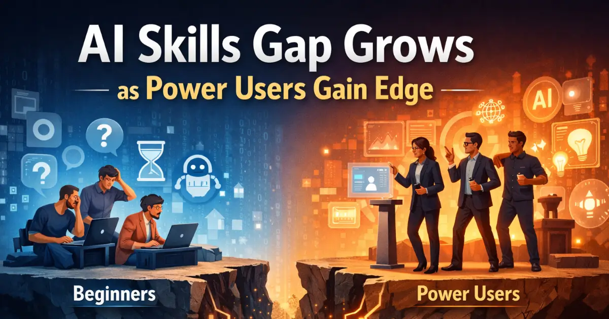 AI Skills Gap Grows as Power Users Gain Edge