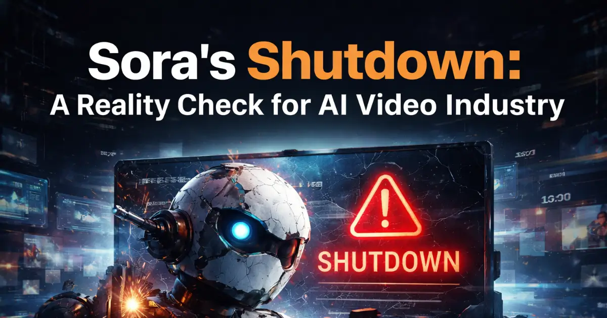 Sora's Shutdown: A Reality Check for AI Video Industry