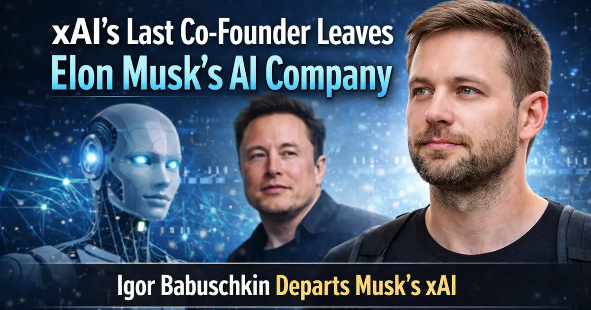 xAI's Last Co-Founder Leaves Elon Musk's AI Company