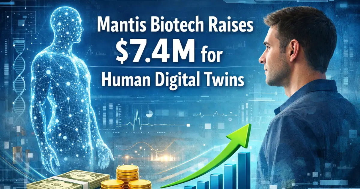 Mantis Biotech Raises $7.4M for Human Digital Twins
