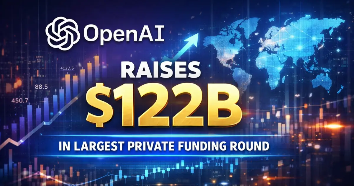  OpenAI Raises $122B in Largest Private Funding Round
