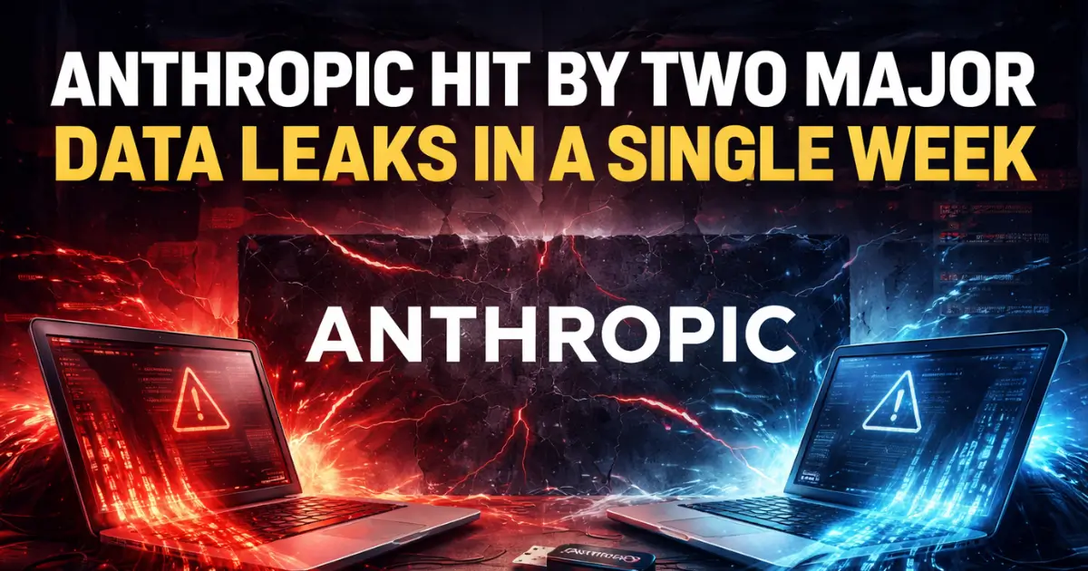 Anthropic Hit by Two Major Data Leaks in a Single Week
