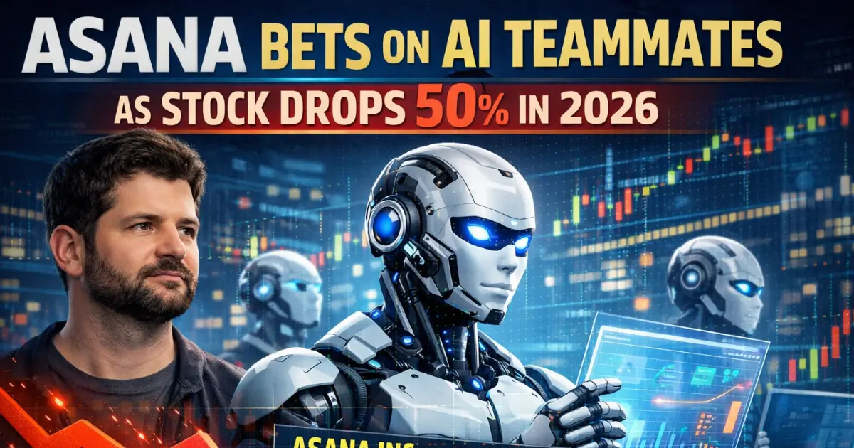 Asana Bets on AI Teammates as Stock Drops 50% in 2026