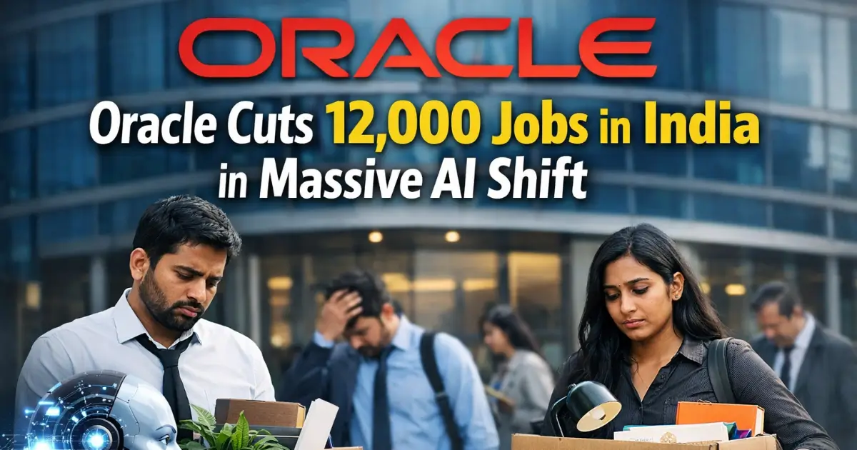 Oracle Cuts 12,000 Jobs in India in Massive AI Shift