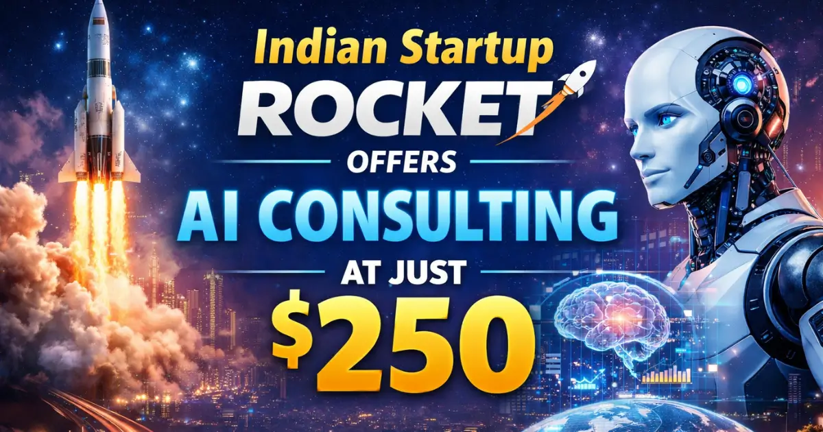 Indian Startup Rocket Offers AI Consulting at Just $250