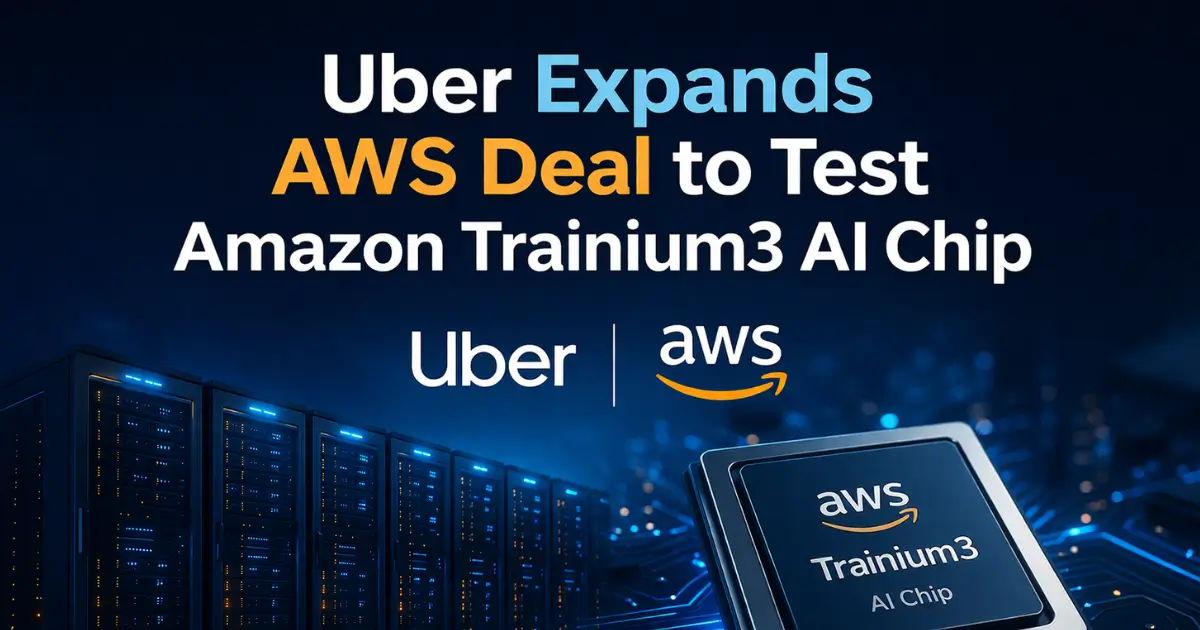 Uber Expands AWS Deal to Test Amazon Trainium3 AI Chip