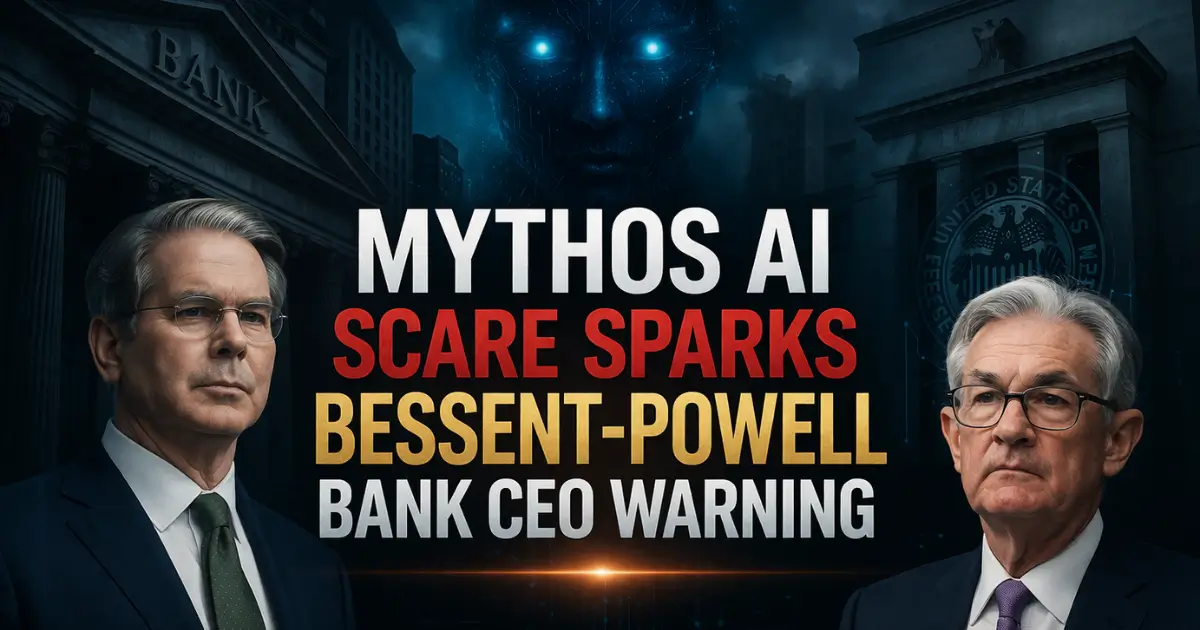 Mythos AI Scare Sparks Bessent-Powell Bank CEO Warning