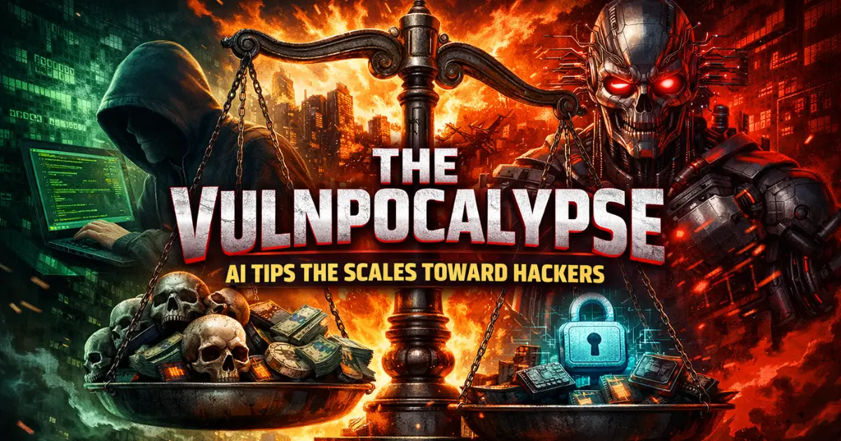 The Vulnpocalypse: AI Tips the Scales Toward Hackers