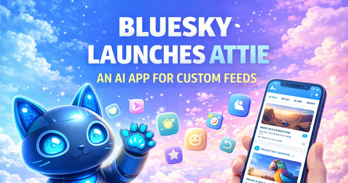 Bluesky Launches Attie, an AI App for Custom Feeds