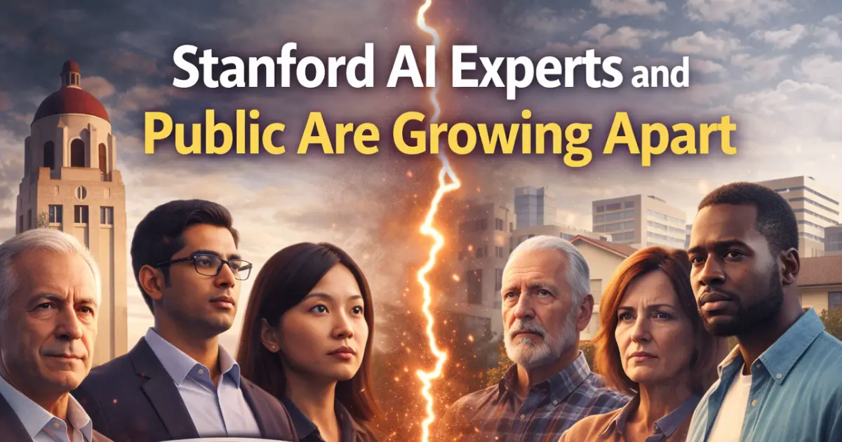 Stanford: AI Experts and Public Are Growing Apart