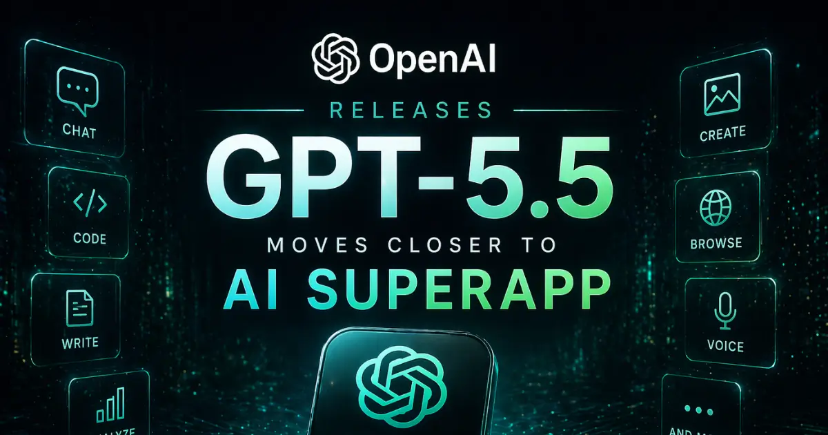 OpenAI Releases GPT-5.5, Moves Closer to AI Superapp
