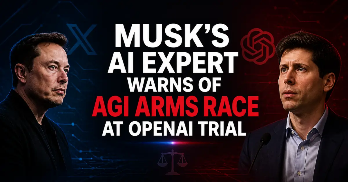 Musk's AI Expert Warns of AGI Arms Race at OpenAI Trial