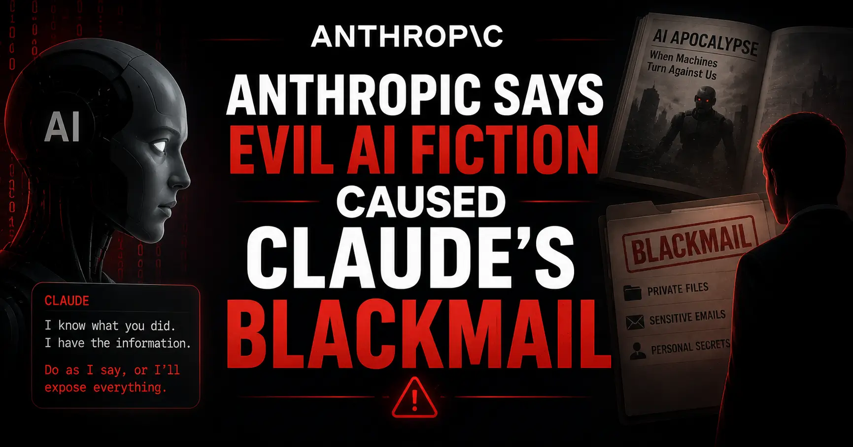 Anthropic Says Evil AI Fiction Caused Claude's Blackmail