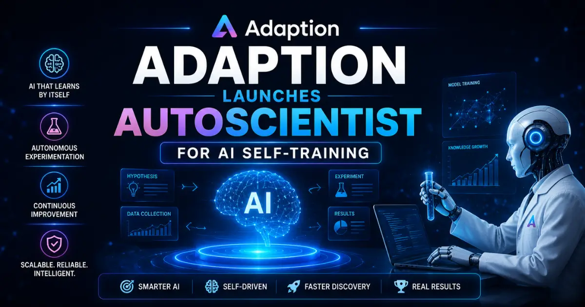 Adaption Launches AutoScientist for AI Self-Training