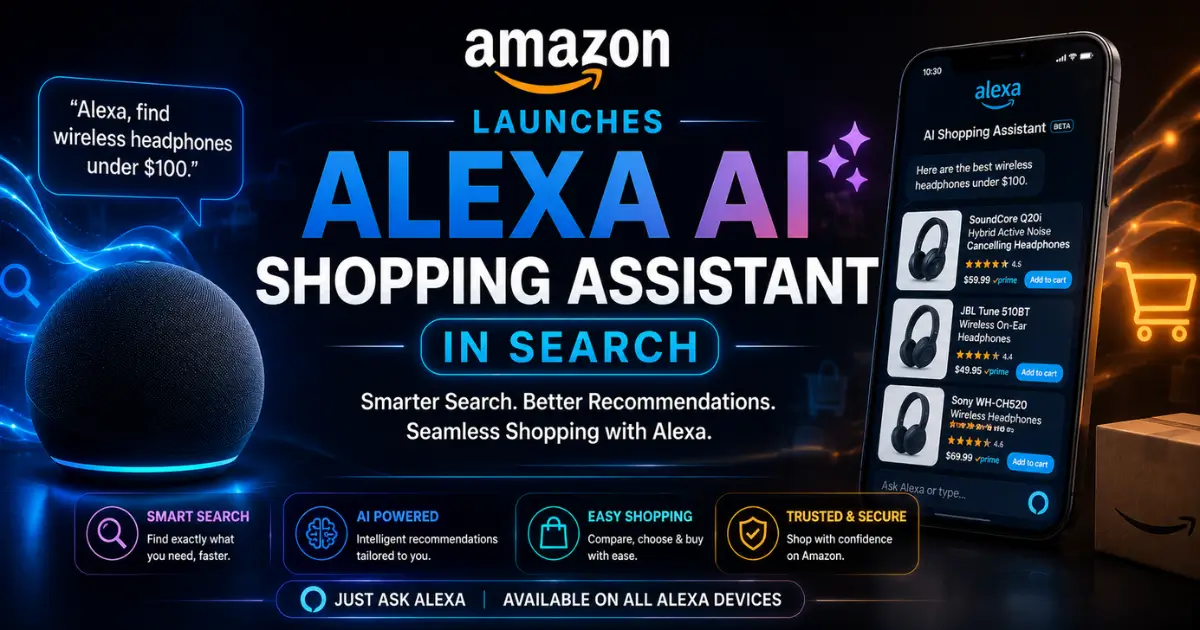 Amazon Launches Alexa AI Shopping Assistant in Search