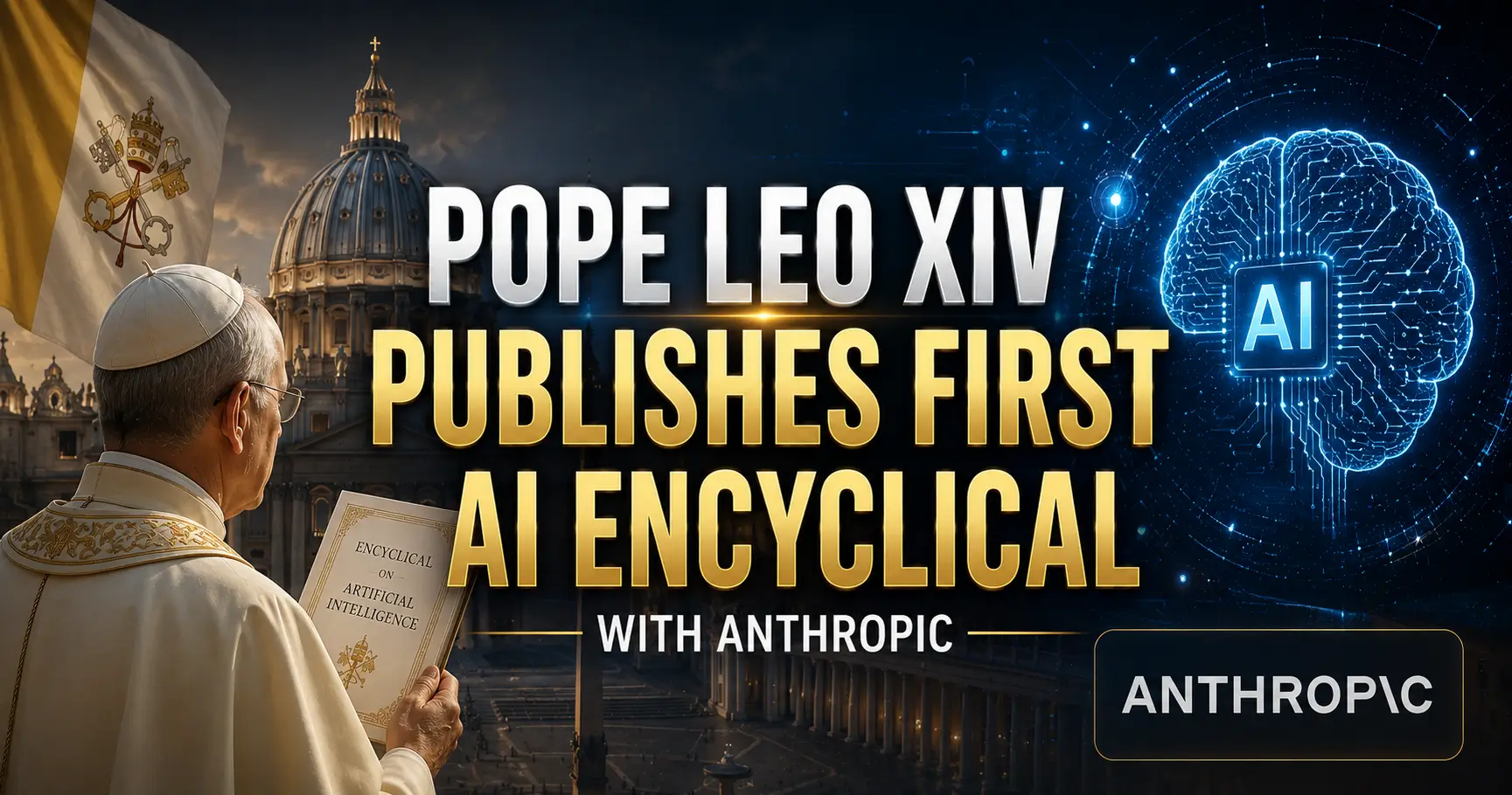 Pope Leo XIV Publishes First AI Encyclical With Anthropic